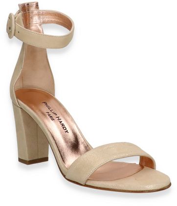 Phillip Hardy CARDINE Damen-Sandalette aus Leder 186302024995 (Beige)