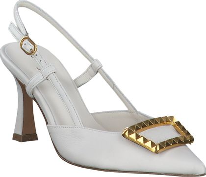 Konstantin Starke Damen-Slingpumps aus Leder 132701022722 (Weiß)