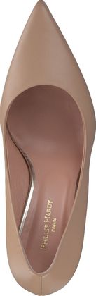 Phillip Hardy Damen-Pumps aus Leder 122301031410 (Beige)