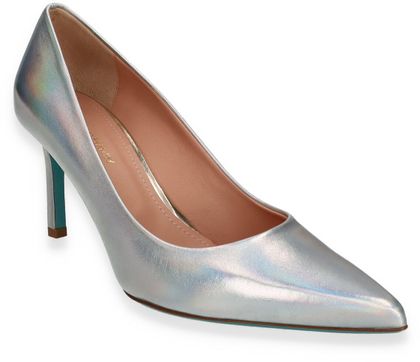 Phillip Hardy Klassische Damen-Pumps aus Leder 122911031458 (Silber)