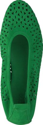 Arche LILLY Damen-Ballerinas aus Leder 100602958670 (Grün)