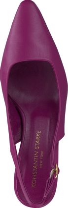 Konstantin Starke Damen-Slingpumps aus Leder 131591022809 (Lila)