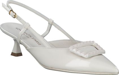 Konstantin Starke Damen-Slingpumps aus Leder 131703022866 (Weiß)