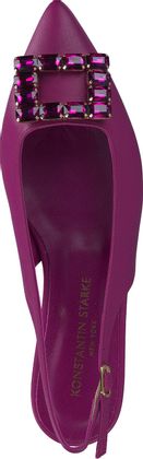 Konstantin Starke Damen-Slingpumps aus Leder 130591022901 (Lila)