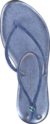 Konstantin Starke Damen-Zehentrenner 189141023218 (Hellblau)