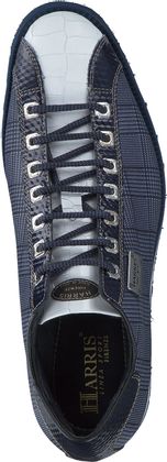 Harris Herren-Schnürschuhe aus Leder 244101033467 (Dunkelblau)