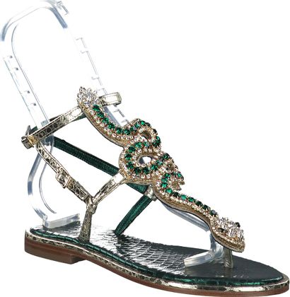 Phillip Hardy Damen-Zehentrenner 189905908216 (Gold)