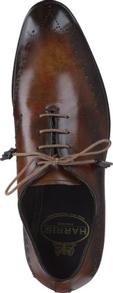 Harris Herren-Schnürschuhe aus Leder 230221033522 (Braun)