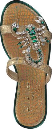 Phillip Hardy Damen-Pantoletten 180905031872 (Gold)