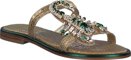 Phillip Hardy Damen-Pantoletten 180905031872 (Gold)