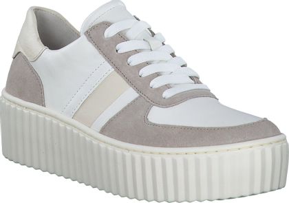 Gabor Damen-Schnürschuhe 101781995046 (Grau/Weiß)