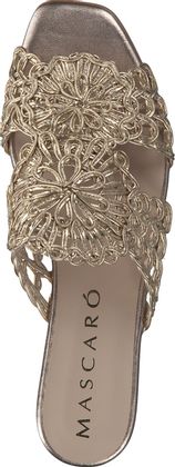 Pretty Ballerinas Damen-Pantoletten 180901020114 (Gold)