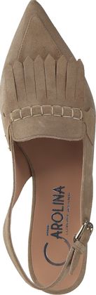 Donna Carolina MIREL Damen-Slingpumps 130222958542 (Braun)