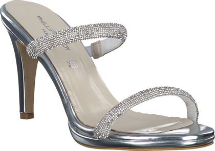 Phillip Hardy Damen-Pantoletten aus Leder 181911023152 (Silber)