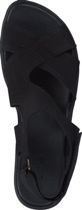 Arche SAOLME Damen-Sandalen aus Leder 184002958761 (Schwarz)