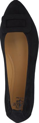 Trumans Damen-Ballerinas aus Leder 103002024703 (Schwarz)