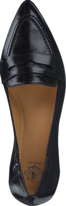 Trumans Damen-Slipper aus Leder 103001024752 (Schwarz)
