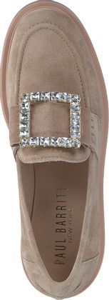 Paul Barritt Damen-Slipper aus Leder 100302032785 (Beige)