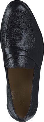 Galizio Torresi Herren-Slipper aus Leder 226001002944 (Schwarz)