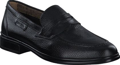 Galizio Torresi Herren-Slipper aus Leder 226001002944 (Schwarz)