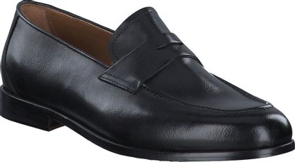 Konstantin Starke Herren-Slipper aus Leder 221001033388 (Schwarz)
