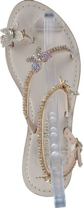 Konstantin Starke Damen-Zehentrenner 189301023279 (Beige)