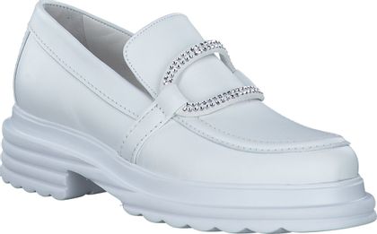 Kennel & Schmenger Damen-Slipper aus Leder 100701995551 (Weiß)