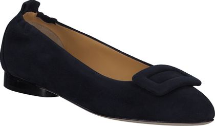 Trumans Damen-Ballerinas aus Leder 103102024697 (Dunkelblau)