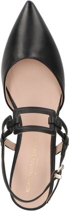 Konstantin Starke Damen-Slingpumps aus Leder 130001032611 (Schwarz)
