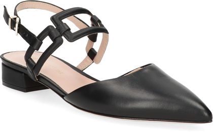 Konstantin Starke Damen-Slingpumps aus Leder 130001032611 (Schwarz)