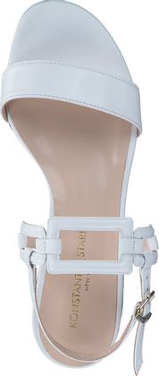 Konstantin Starke Damen-Sandalen aus Leder 184701032621 (Weiß)