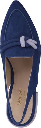 Maripé SILVIA Damen-Slingpumps aus Leder 130102022469 (Blau)