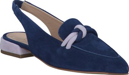Maripé SILVIA Damen-Slingpumps aus Leder 130102022469 (Blau)