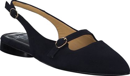 Trumans Damen-Slingbacks aus Leder 130102024776 (Dunkelblau)