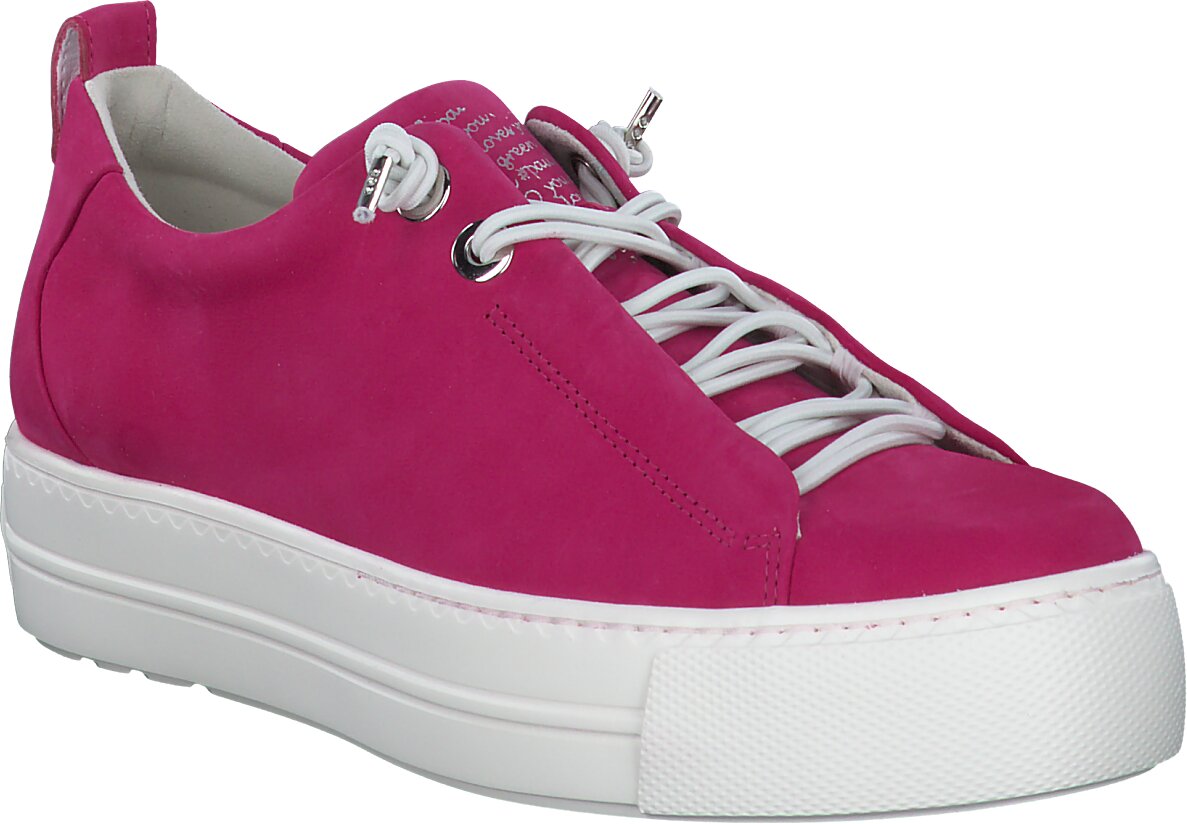 Sneaker rosa leder top