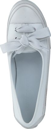 Candice Cooper Damen-Ballerinas aus Leder 103701995307 (Weiß)