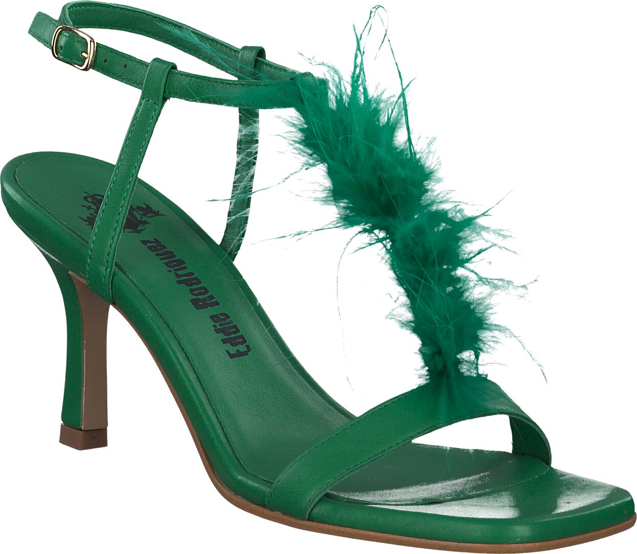 Eddie Rodriguez Absatz-Sandalen für Damen 186601032396 (Grün) online  bestellen | Prange