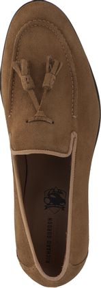 Richard Gordon Herren-Slipper aus Leder 221222033422 (Braun)