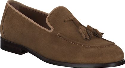 Richard Gordon Herren-Slipper aus Leder 221222033422 (Braun)