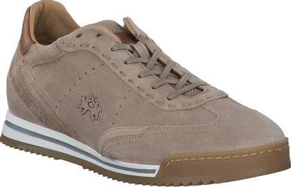 La Martina Herren-Schnürschuhe aus Leder 244302997456 (Beige)