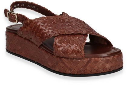 Phillip Hardy Damen-Sandalen aus Leder 184200020126 (Braun)