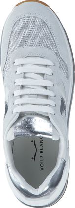Voile Blanche SIVER MARAN Damen-Sneaker 101702997523 (Weiß/Silber)