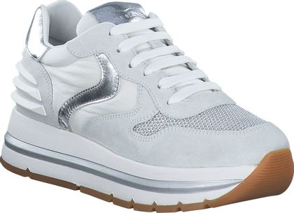 Voile Blanche SIVER MARAN Damen-Sneaker 101702997523 (Weiß/Silber)