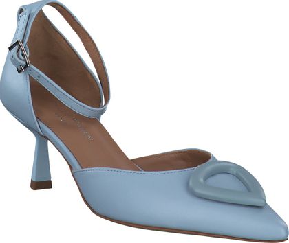 Phillip Hardy Riemchen-Pumps für Damen aus Leder 121141024867 (Blau)