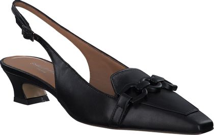 Phillip Hardy Damen-Slingpumps aus Leder 131001024855 (Schwarz)