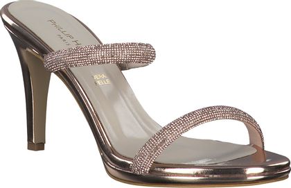 Phillip Hardy Absatz-Pantoletten für Damen 181901023164 (Roségold)