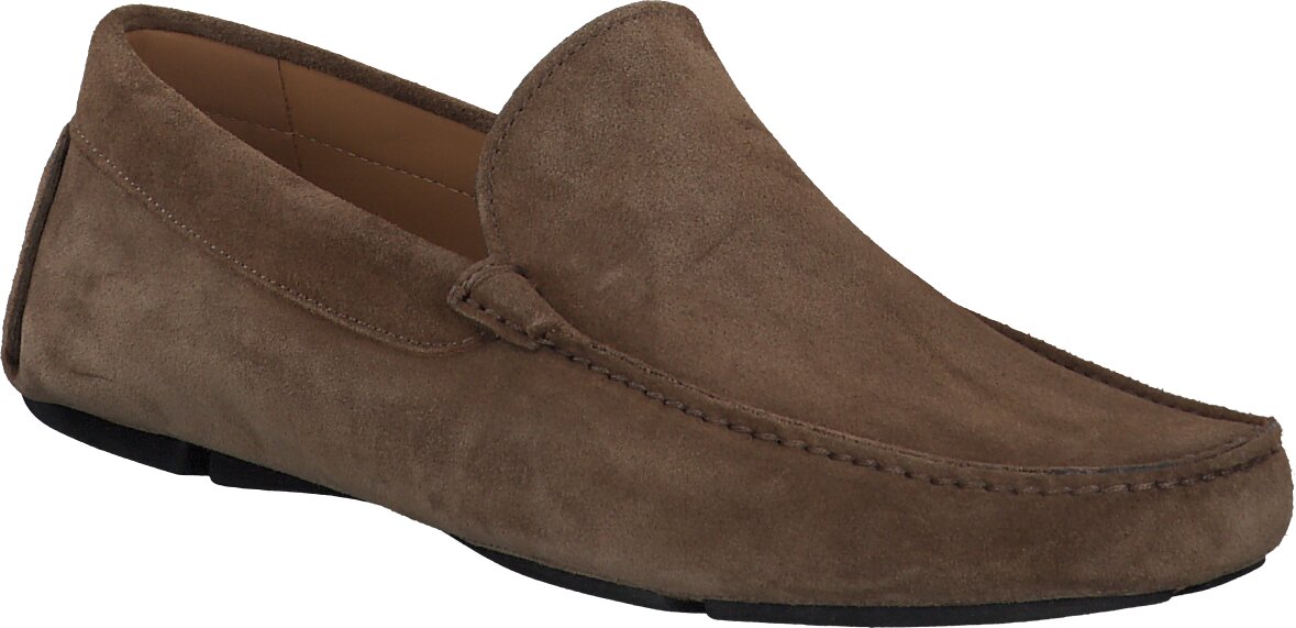 Konstantin Starke Herren-Slipper aus Leder 226222024545 (Braun 