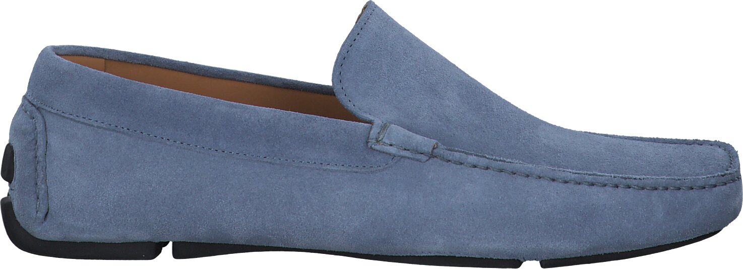 Konstantin Starke Herren-Slipper aus Leder 226142024533 (Hellblau 