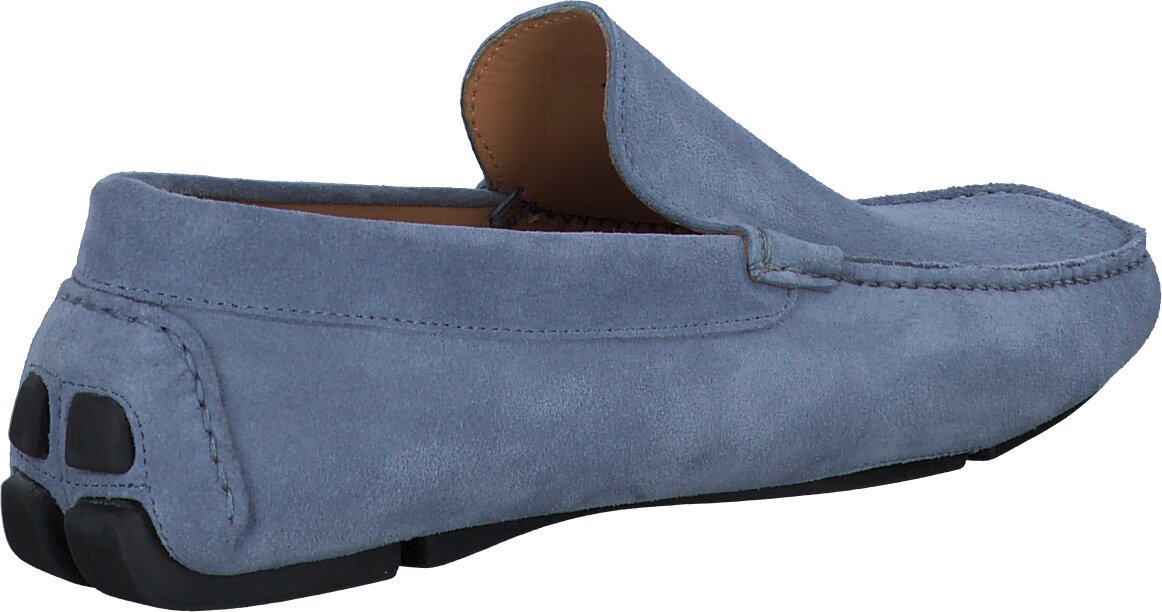 Konstantin Starke Herren-Slipper aus Leder 226142024533 (Hellblau 