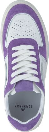 Copenhagen CPH264 Damen-Sneaker aus Leder 101781997022 (Weiß/Lila)
